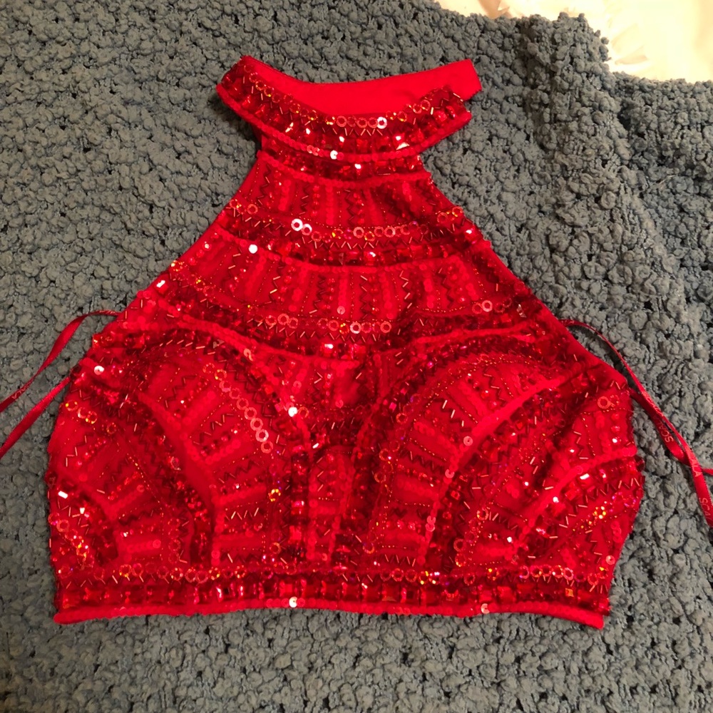 Two piece formal dress
